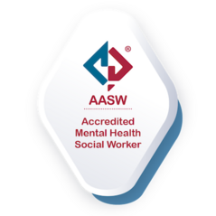 AASW Accredited Mental Health Social Worker badge